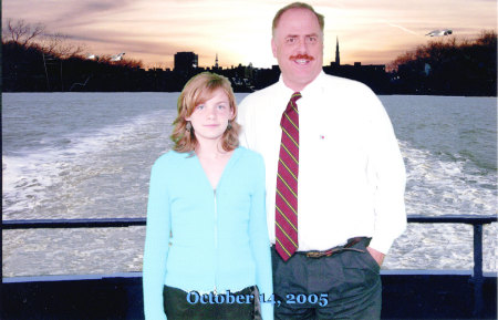 Daughter and I at  sister's wedding 2004.