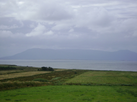 the view from my house in Ireland