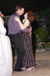 Dancing at Bub and Tamma's wedding.