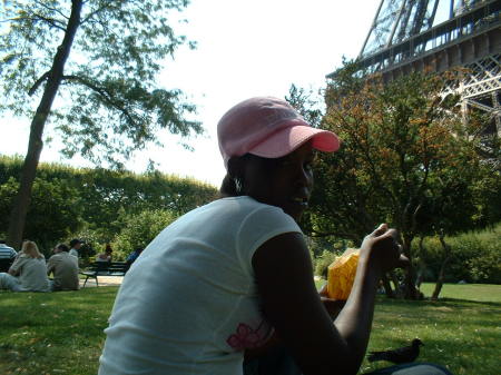 Ms Tailor at Eifell Tower Paris France