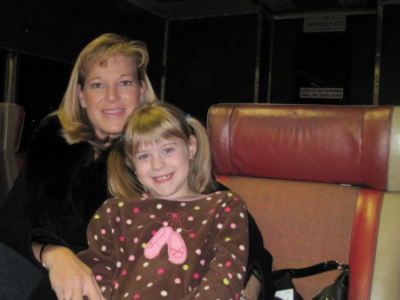 With Kiki on the Polar Express 12/09