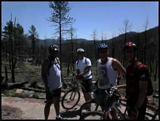 Biking with the Boys in Colorado