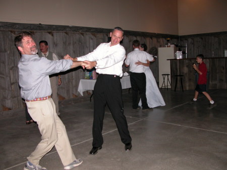 Paul & Mark dancing