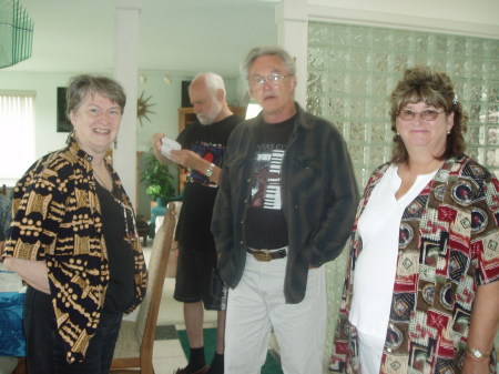 Gail Durham, Jerry Burr and his wife Elaine