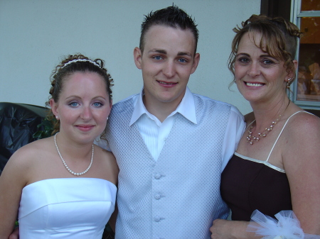 Heather, Tony & Me (my sons wedding) 2006