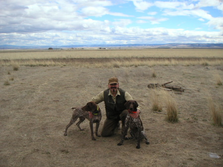 Pheasant hunting.