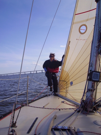 Sailing on my birthday  2009