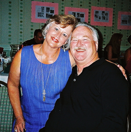 Gail Johns and Danny Killips at reunion