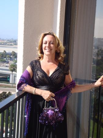 ME AT THE SHERITON SANDIEGO ON THE BALCONY