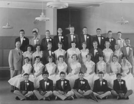 Longwood Elementary 8th Grade Class of 1954