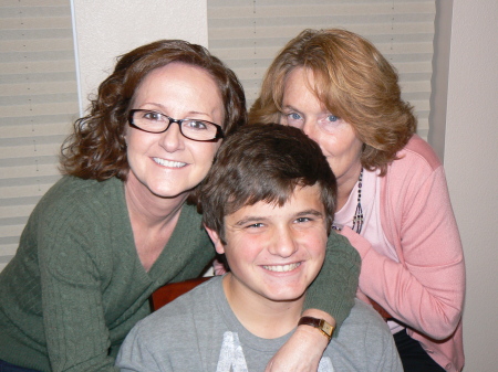 Friend Diane, Son Eric and Me