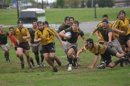 Travis Miller..USF Vs. Applachain State Rugby