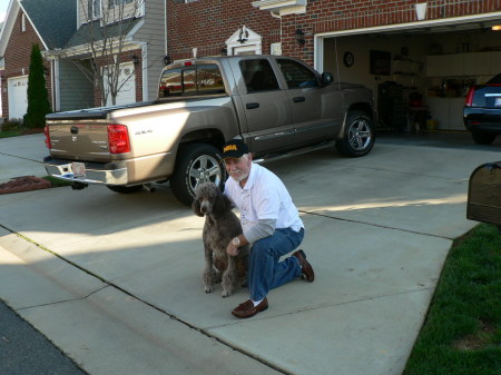 Jerry and dog (Gabbi)