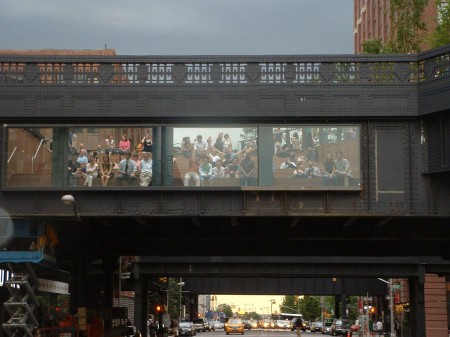 Highline from 10th ave.