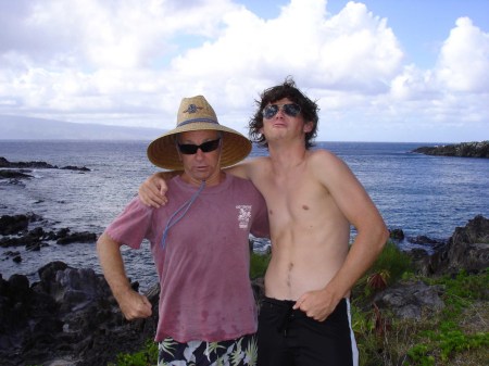 Eric and Nickelfish in Maui