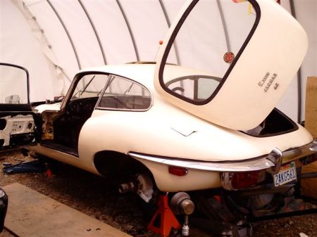 restoring another Jaguar