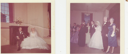 Our wedding day January 17, 1960