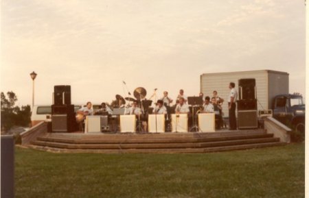 First year in the USAF Band
