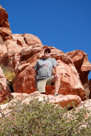 Scott at Red Rock outside of Las Vegas
