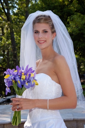 My beautiful daughter on her wedding day!