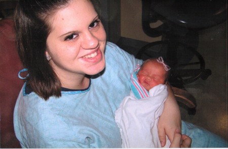 CHRISTINA AND BABY ANNA