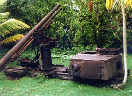 Japanese Wreckage of Equipment