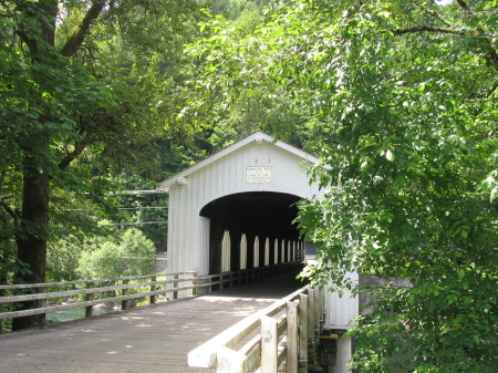 Bridge East of Eugene, Oregon