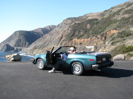 TR8 on the Pacific Coast Highway
