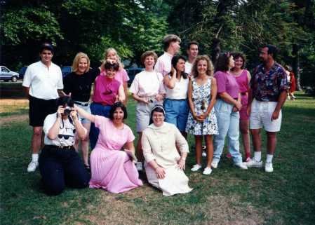 Suzanne MacDougald's album, Class of 1977 at the last reunion in 1993