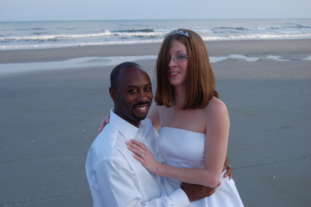 Wedding pic on North Myrtle Beach