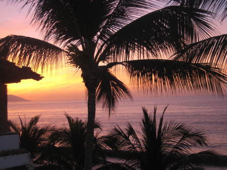 Sunset in Puerto Vallarta