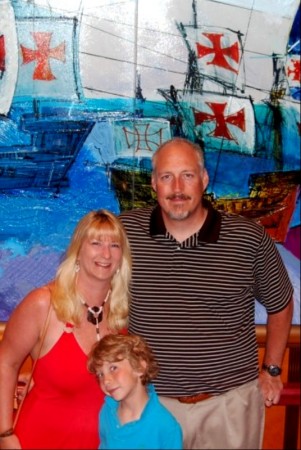 The family on the ship