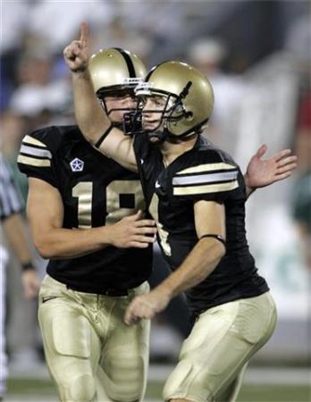 My son the kicker (#4) ties the game for Army!