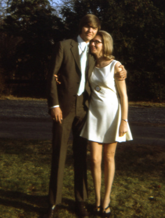 mom and dad first easter 1971
