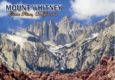 Mt. Whitney  Climbed and Summited in 2000
