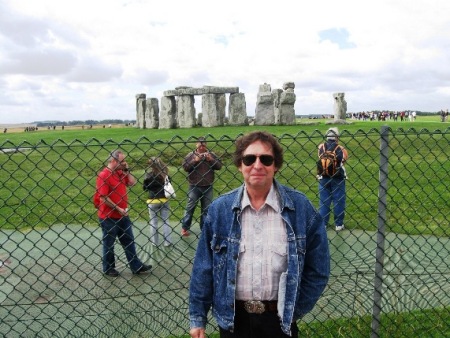 Stonehenge and me, July, 2009