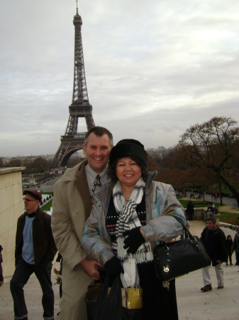 Rain ing in Paris