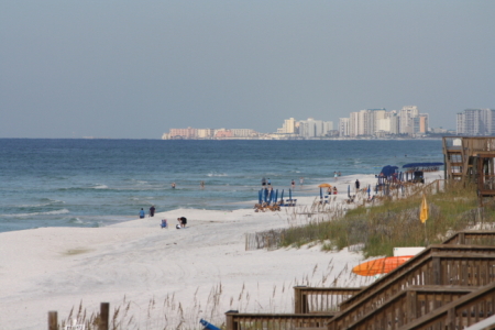 View of Destin Beach Florida