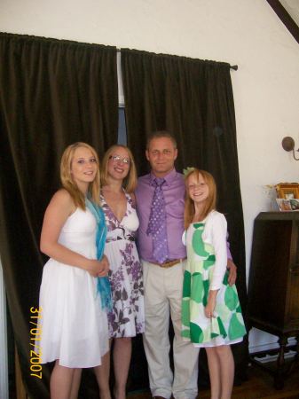 Easter 2009 holly & family