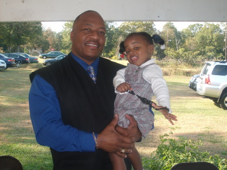 My son-in-law and his granddaughter