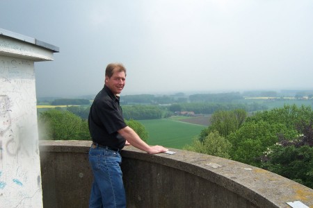 Becum Germany on top of old look out tower WW2