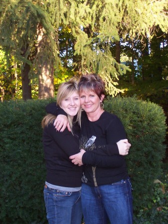 Daughter Corinne and I in Ohio