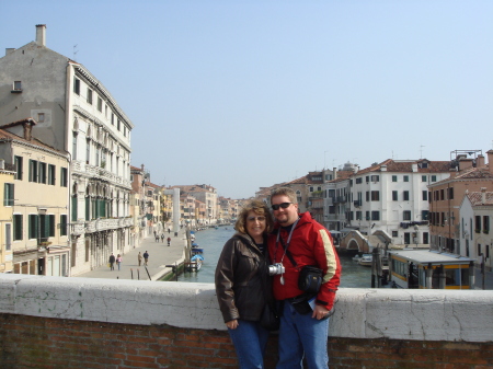 Mark & Goldie in Venice, Italy