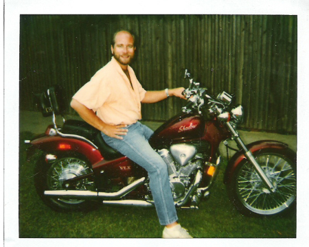 tom on motorcycle