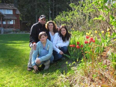 My son Jody and Family in Alaska