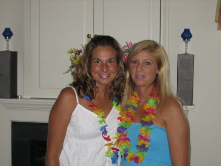 Ann Marie and I-My 40th bday-July 09