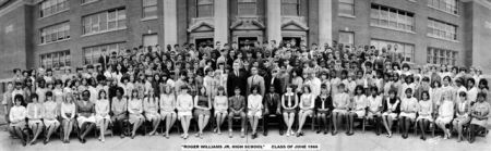 ROGER WILLIAMS JR HIGH CLASS OF 1966 - REV 1