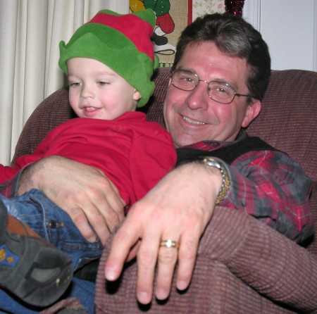 Frank with Grandson Austin