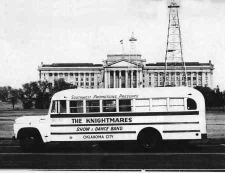 THE KNIGHTMARE'S BUS AT THE "DOMELESS" CAPITOL