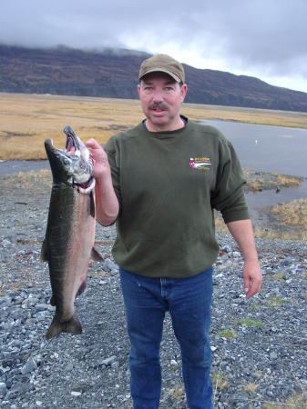 coho salmon, my brother in law